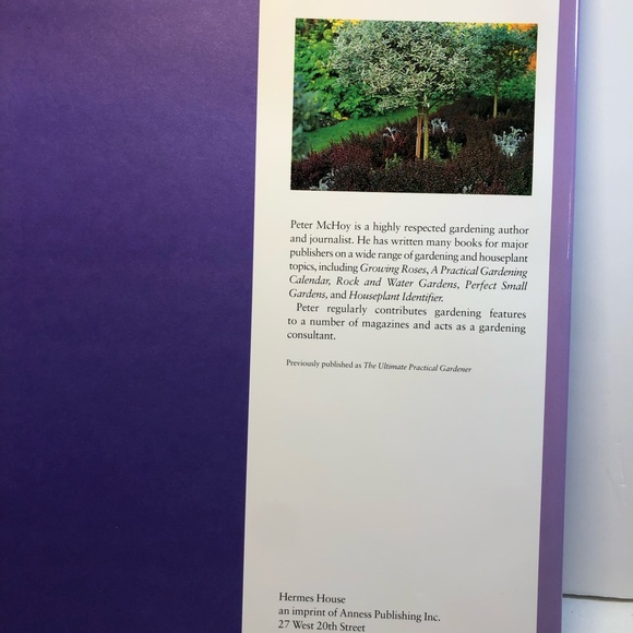 The Practical Gardening Encyclopedia By McHoy, Peter Peter McHoy Hardcover 250pg - Picture 13 of 14